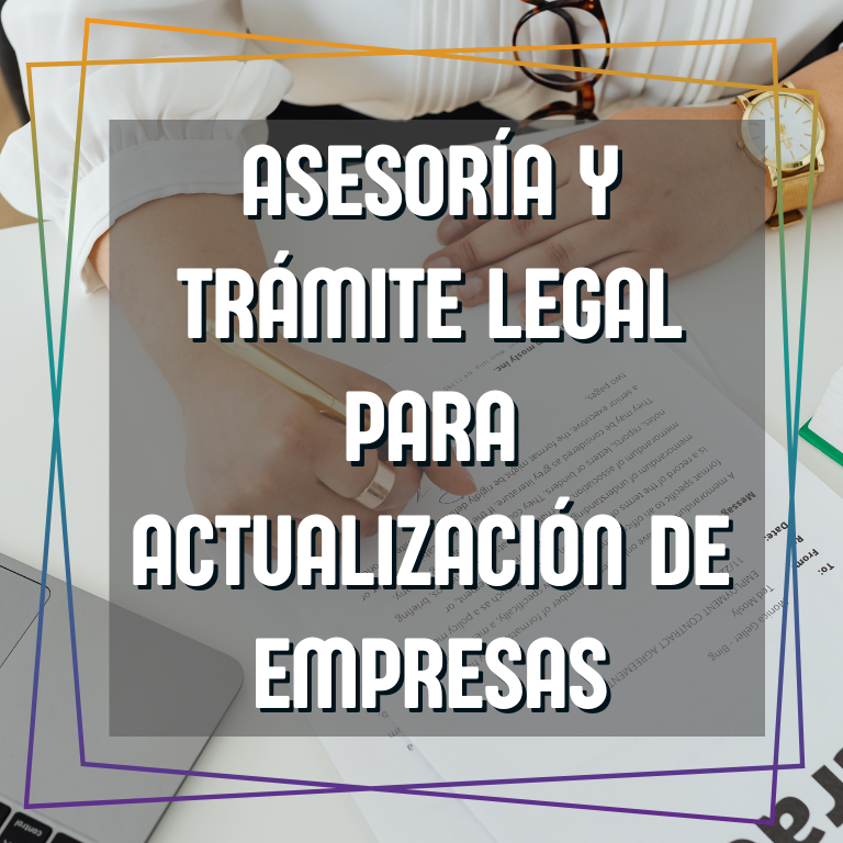 Servicios 3 asesoria y tramite legal para actualizacion de empresas
